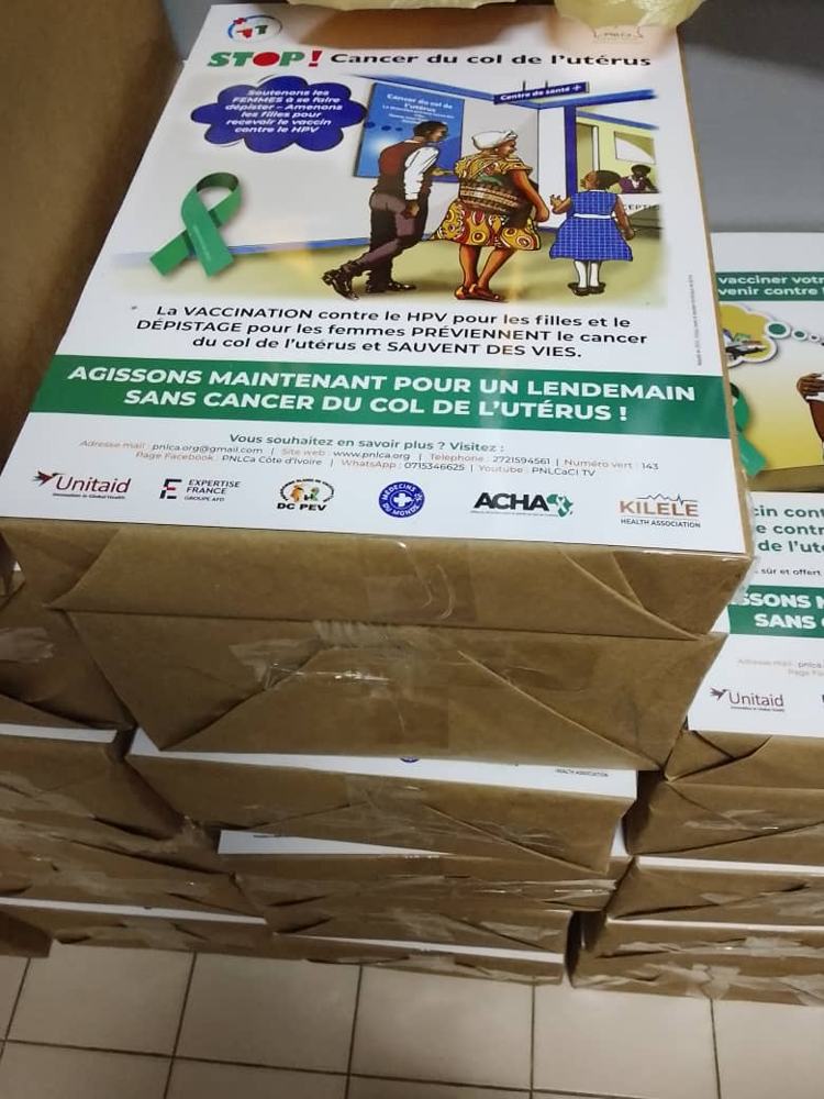 PAC-CI · Affiches « Stop ! Cancer du col » (bénéficiaire : PNLCa)