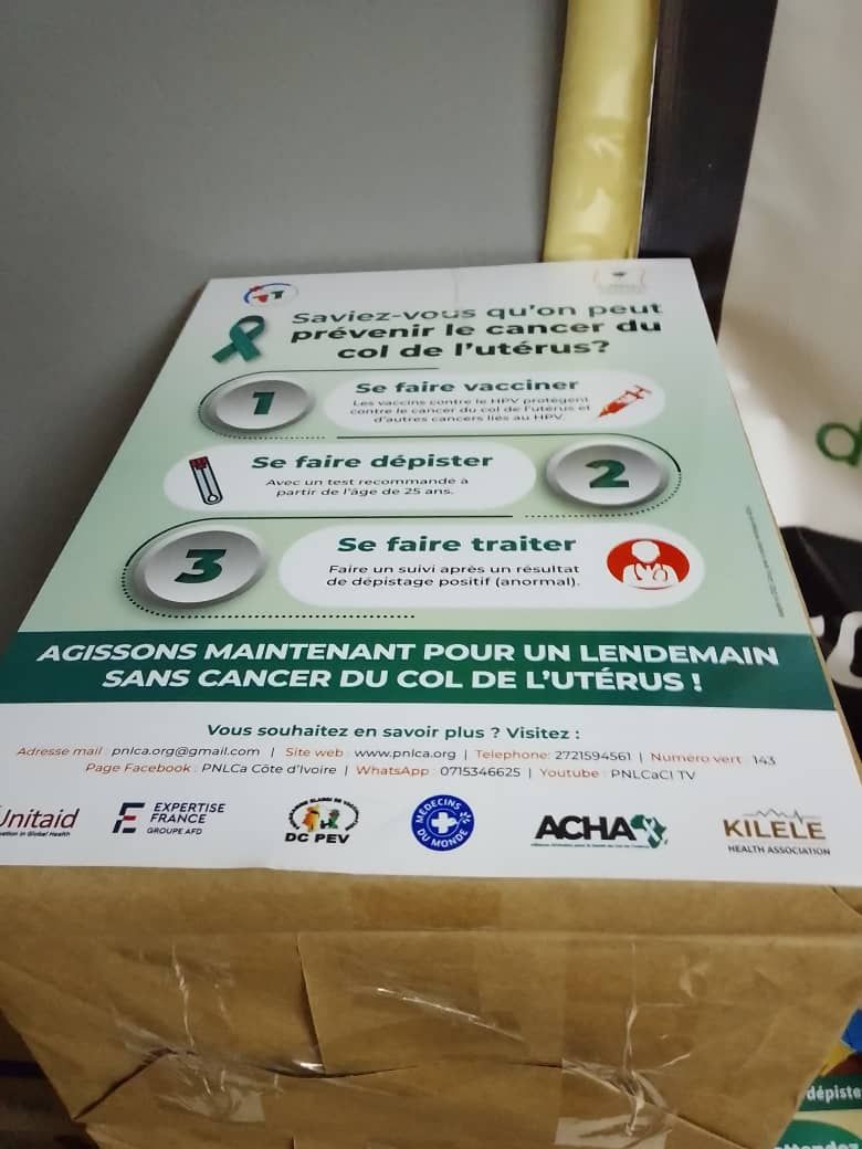 PNLCa · Affiche de prévention, conçue et imprimée